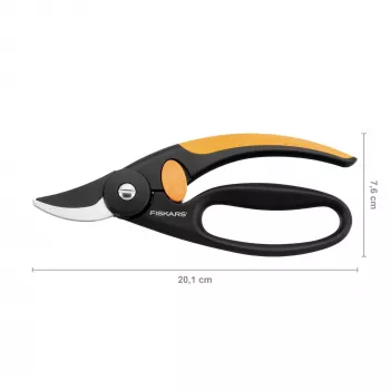 Oksasakset Fiskars 111440 Bypass musta — Fiskars 1001534 (käsipuutarhasakset, Bypass, musta)