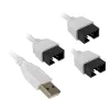 USB-keskitin Lian Li PW-U2TPAW Type-A-uros 1-3 IDC 9-pin
