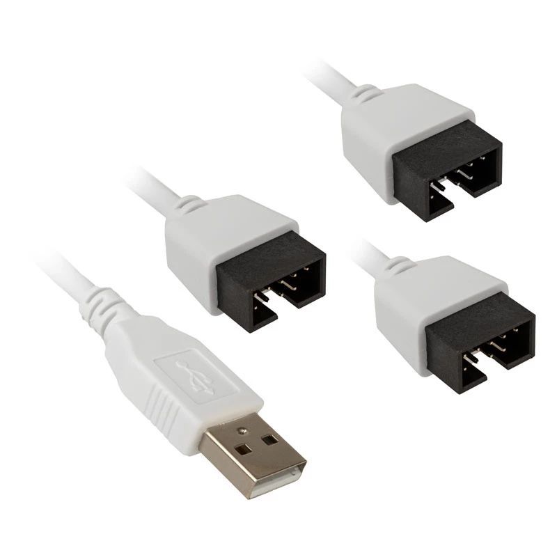 USB-keskitin Lian Li PW-U2TPAW Type-A-uros 1-3 IDC 9-pin