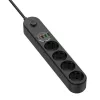 Jatkojohto ColorWay CW-CHE44PDB — 4 pistorasiaa, 2 USB-porttia