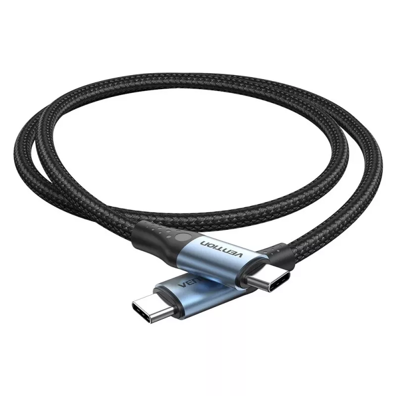 Vention USB 2.0 5A 240W 1 m MUSTA USB-C-C-kaapeli
