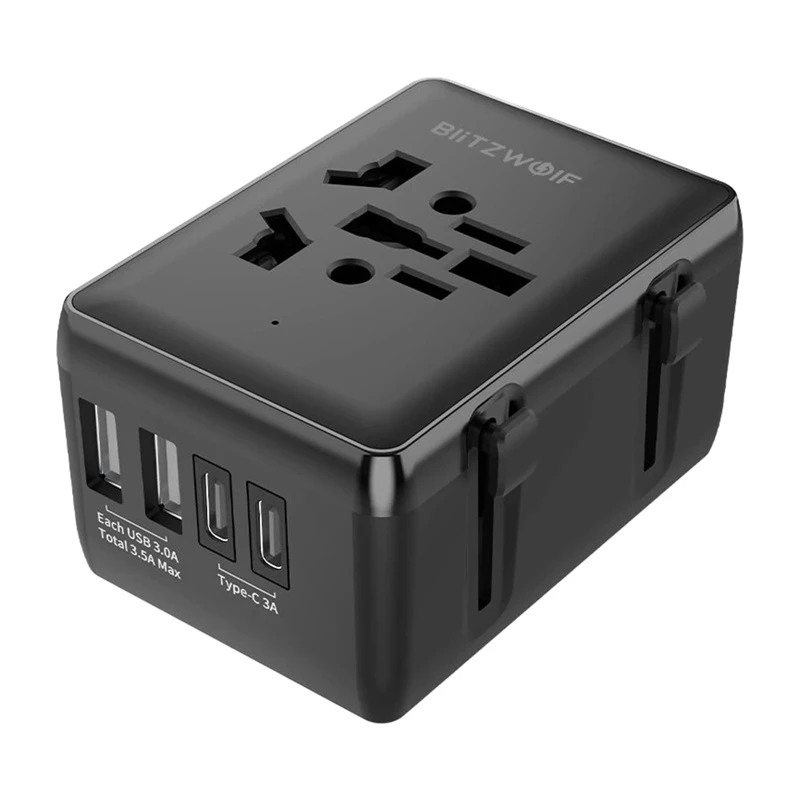 Matkasovitin BlitzWolf BW-TA1 4-in-1 kahdella 2× USB PD 20W liitännällä