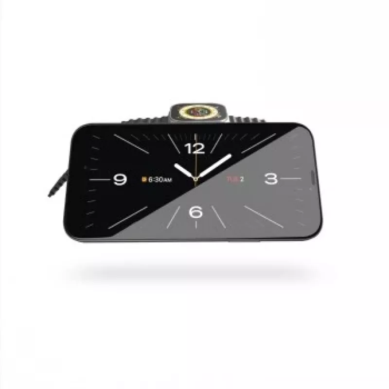 ZENS 2-IN-1 MAGSAFE + WATCH TRAVEL CHARGER valkoinen