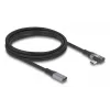 USB-kaapeli DeLOCK 81148 2 m USB-C musta 20 Gbit/s