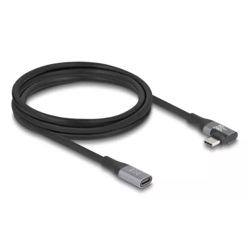 USB-kaapeli DeLOCK 81148 2 m USB-C musta 20 Gbit/s