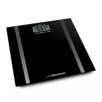 Henkilövaaka Esperanza EBS018K – elektroninen, 180 kg, musta