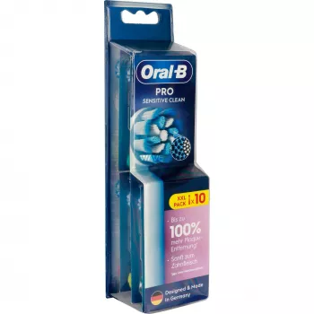 Oral-B Pro Sensitive Clean vaihtoharjaspäät, 10 kpl
