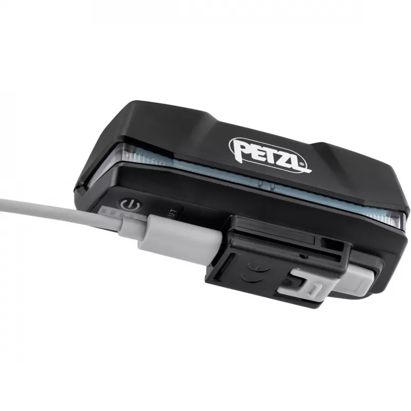 Otsalamppu Petzl NAO RL musta oranssi LED 1500 lm USB