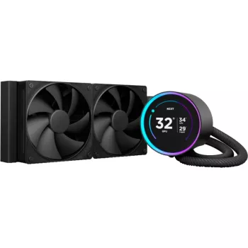 NZXT KRAKEN Elite V2 240 nestejäähdytys näyttö musta RL-KN24E-B2 (RL-KN24E-B2)