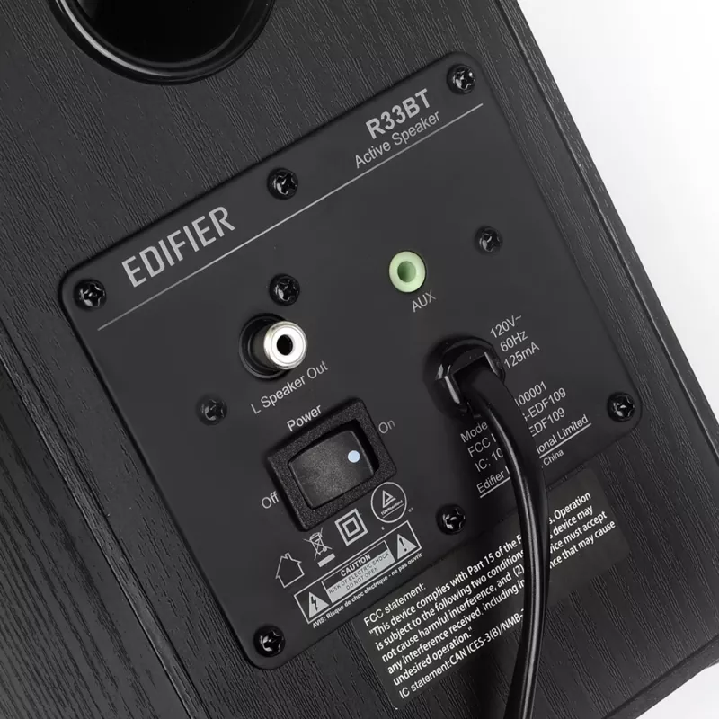 Edifier R33BT kaiutin musta langallinen & langaton 10 W