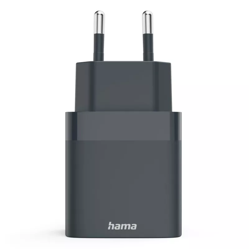 Hama 00086442 laturi mobiililaitteille älypuhelin harmaa AC-pikalataus sisäkäyttöön
