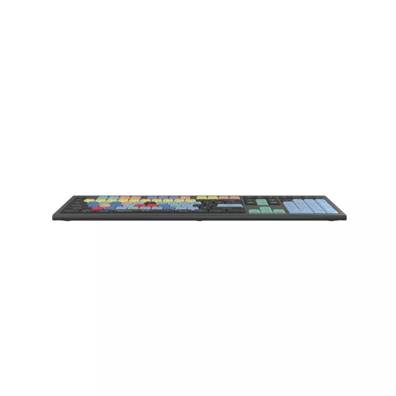Logickeyboard LKB-CBASE-A2M-UK näppäimistö yleismalli USB QWERTY UK-englanti musta