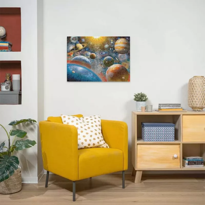 Palapeli Ravensburger Planeten 1000 osaa