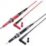 VOLTCRAFT MS-4PS turvamittausjohto 4 mm turvapistoke mittauskärki 1,00 m musta, punainen 1 kpl (MS-4PS)