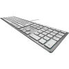 CHERRY KC 6000 ohut FOR MAC -näppäimistö Office USB QWERTZ saksa hopea
