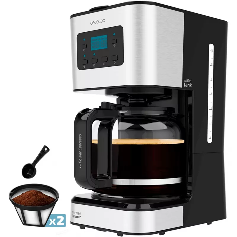 Coffee 66 Smart Plus, suodatinkahvinkeitin musta/ruostumaton teräs, ohjelmoitava