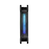 Thermaltake Riing 14 LED 256 Color CL-F043-PL14SW-B koteloiden tuulettimet 140 mm, 3 kpl, 600–1400 rpm, 4-pin