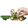 Bruder bworld John Deere ajettava ruohonleikkuri, leluajoneuvo