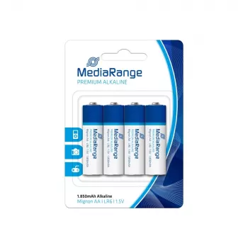Paristo alkalinen AA 1,5 V/4 kpl MRBAT104 Mediarange