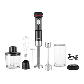 Sauvasekoitin GASTROBACK Cordless Design 5-in-1 — 180 W, 0,5 L kulho, paristokäyttöinen, ruostumattomat terät