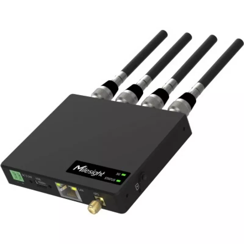 5G-modeemi Milesight UF31 UF31-554AE Dual-SIM-tuki