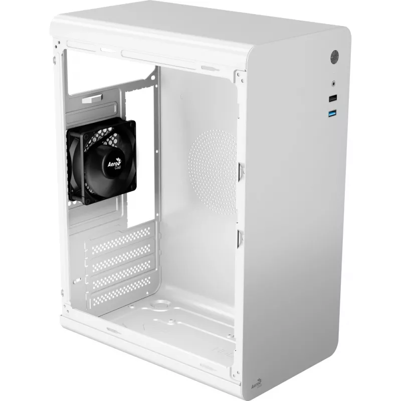 PC-kotelo Aerocool CS110 Mini Tower valkoinen