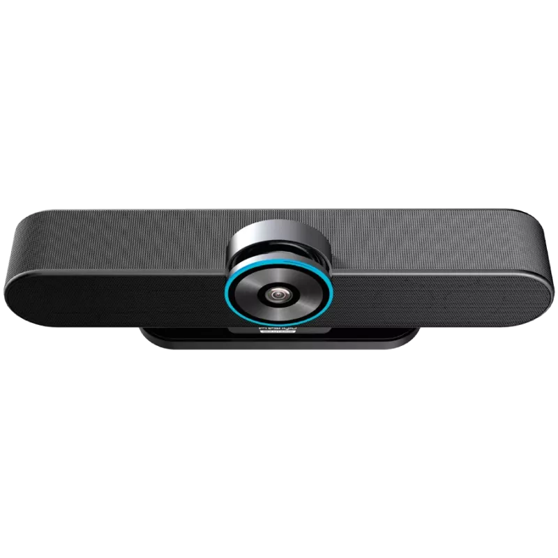 Prestigio Solutions videoneuvottelun Collaboration Bar Gamma: 4K UHD, 8,5 MP, 6 mikrofonia, 6 m (kantama), 2 x 5 W, liitäntä USB Type-B