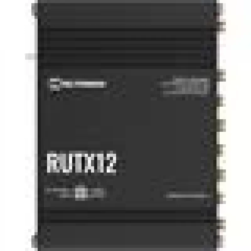 Teltonika RUTX12DUAL LTE CAT 6 teollisuusreititin