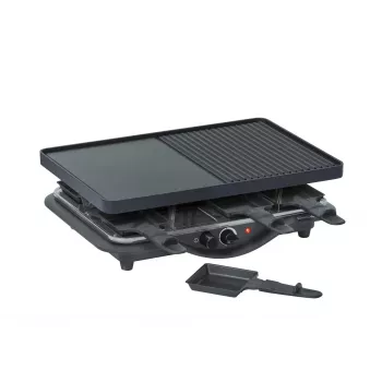 Raclette-grilli Steba RC 28 8 henkilölle 1400 W musta kromi