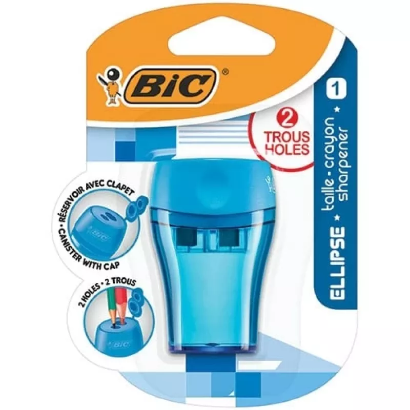 Bic kynänteroitin Ellipse Maxi 2 reikää, 1 kpl