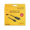 Videokaapeliadapteri DeLOCK 85290 USB Type-C - HDMI 1 m musta