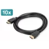 HDMI-kaapeli Digitus AK-990920-020-S 2 m 10 kpl:n pakkaus