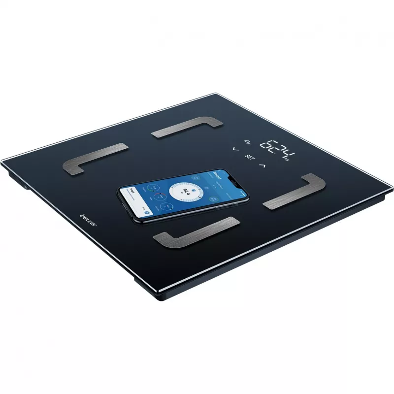 Beurer BF 880 WIFI analyysivaaka punnitusalue (max.)=180 kg musta (76008)