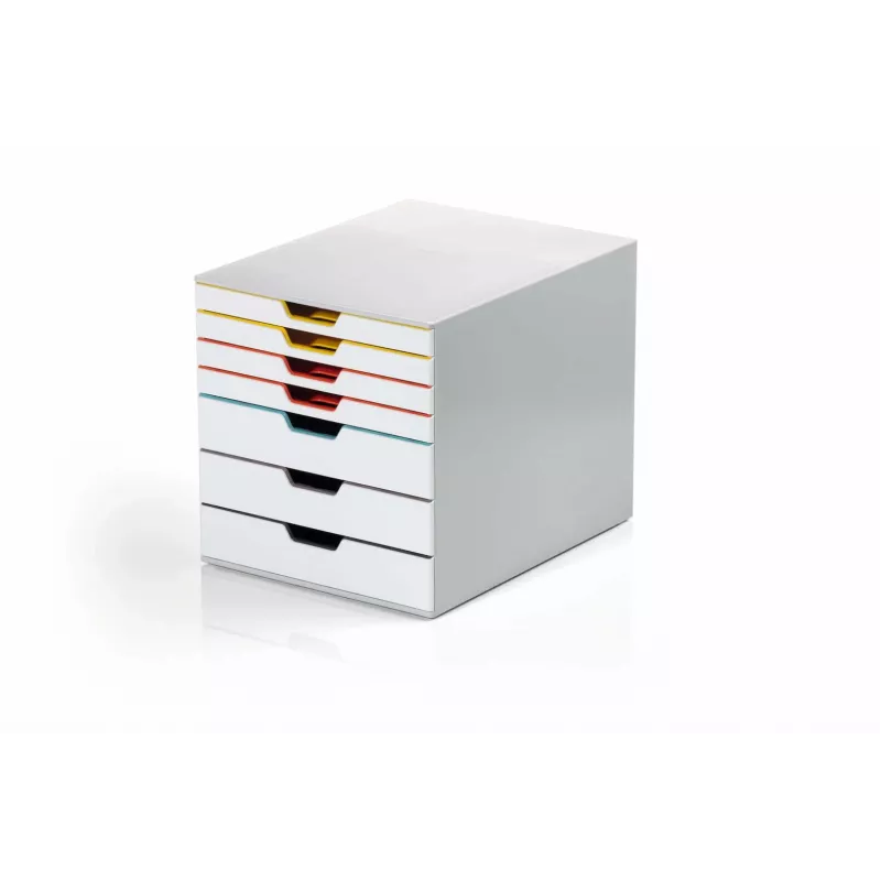 Durable VARICOLOR MIX 7 harmaa muovi 7 vetolaatikkoa