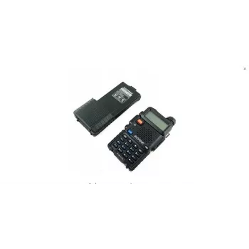 Käsikäyttöinen radiopuhelin Baofeng UV-5R HTQ 3800 USB-C, 5 W, 3800 mAh, USB-C, FM 64–108 MHz, VOX, ANR, taskulamppu