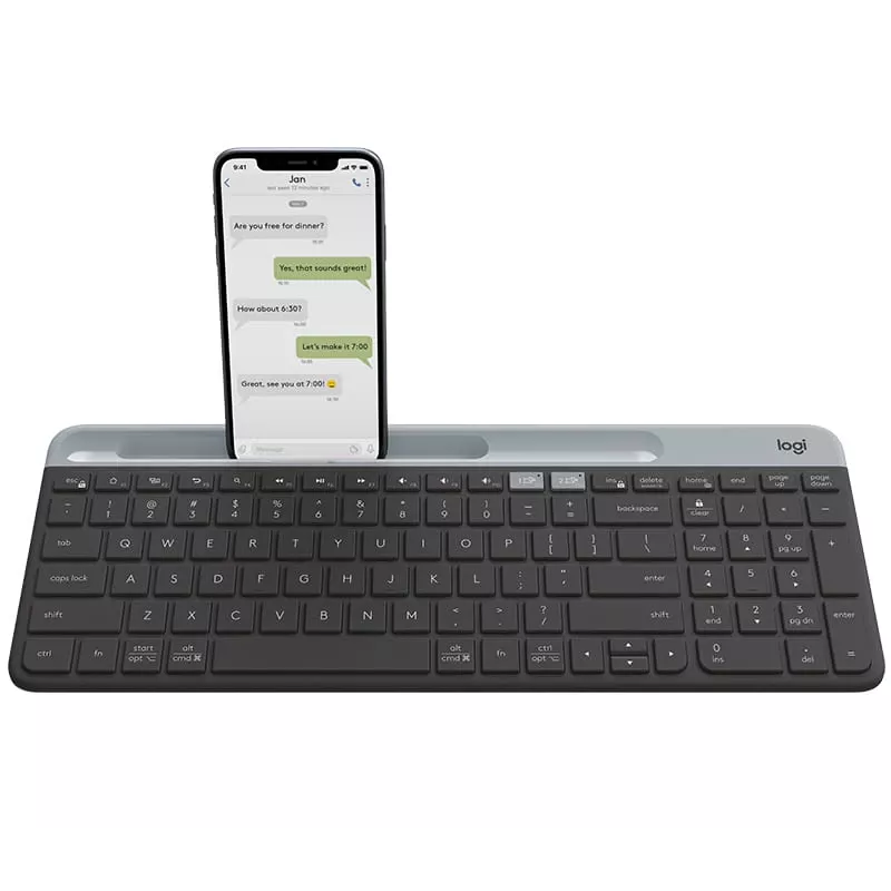 Logitech ohut Multi-Device K580 – langaton näppäimistö