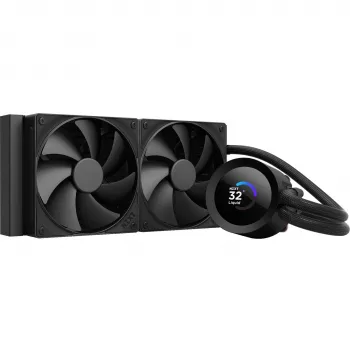 NZXT Kraken Plus 240 prosessorin all-in-one-nestjäähdytin 12 cm musta