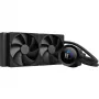 NZXT Kraken Plus 240 prosessorin all-in-one-nestjäähdytin 12 cm musta