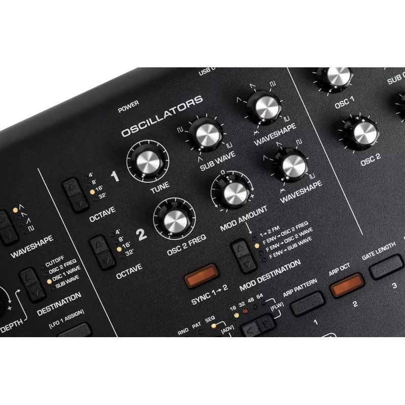 Analogi-syntetisaattori Moog MOOG MESSENGER – monofoninen pöytäinstrumentti