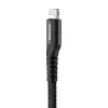 Baseus spiraalikaapeli Lightning 1m 2A (musta)