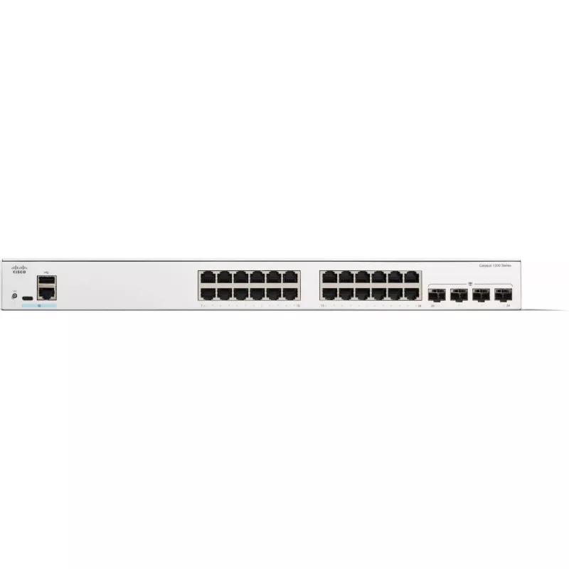 Hallittava kytkin Cisco Catalyst 1200-24T-4G 24 porttia GE 4x1GE SFP