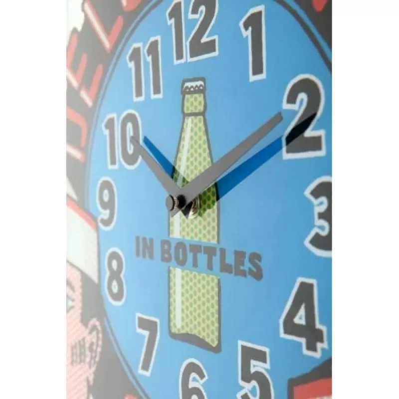 NeXtime seinäkello 8167 Delux Diner, 43x43 cm, seinäkello, monivärinen