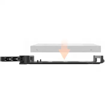 ExpressTray Mini MB322TP-B, asemakelka musta, ICY DOCK ExpressCage MB322SP-B ja MB326SP-B -malleille