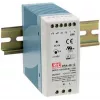 Mean Well MDR-60-48 DIN-kiskoon asennettava virtalähde, 48 V DC, 1,25 A, 60 W