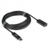 CLUB3D USB 3.2 Gen2 Type-A jatkokaapeli 10 Gbit/s M/F 5 m
