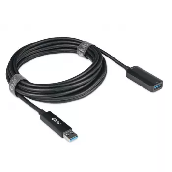 CLUB3D USB 3.2 Gen2 Type-A jatkokaapeli 10 Gbit/s M/F 5 m