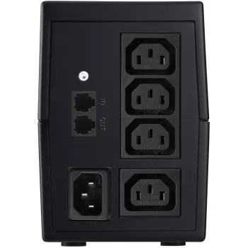 PowerWalker VI 850SE LCD/IEC UPS (keskeytymätön virransyöttö) Line-Interactive 0,85 kVA 480 W 4 pistorasiaa