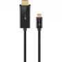 Goobay USB-C - HDMI -kaapeli 4K 60 Hz 1 m musta - uros> HDMI (75696)