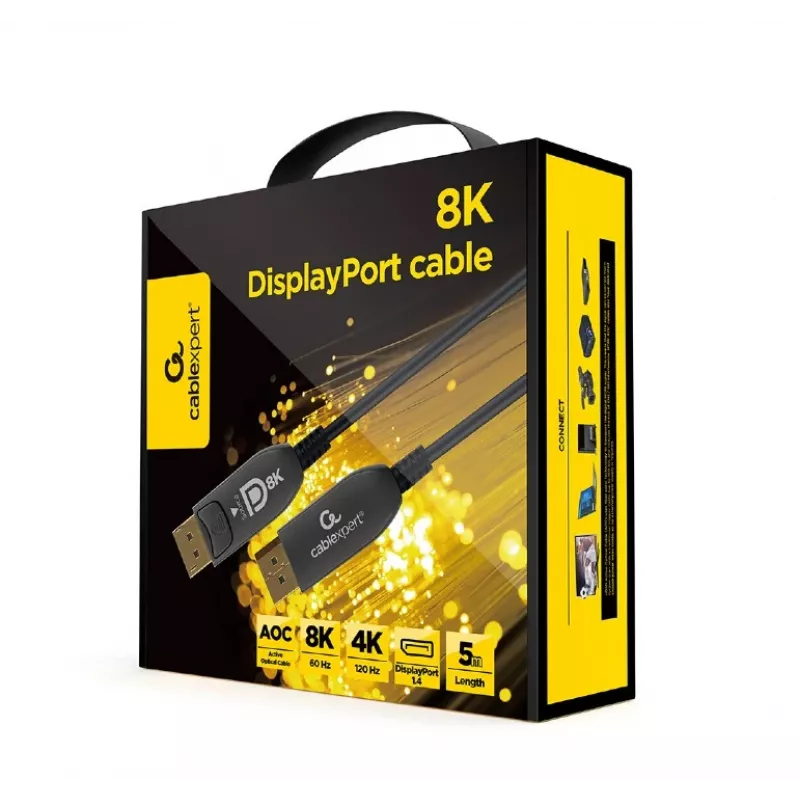 Kaapeli 8K DisplayPort AOC Premium 5 m