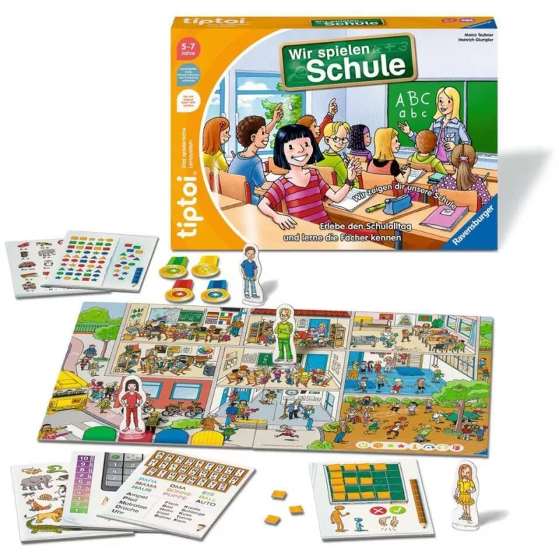 tiptoi Wir spielen Schule, lautapeli